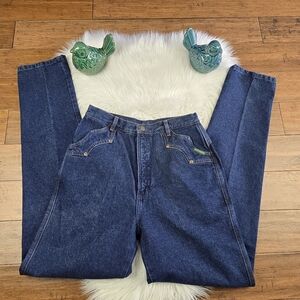 Rockies Rocky Mountain Vintage Super High Rise Tapered Jeans 13/14
